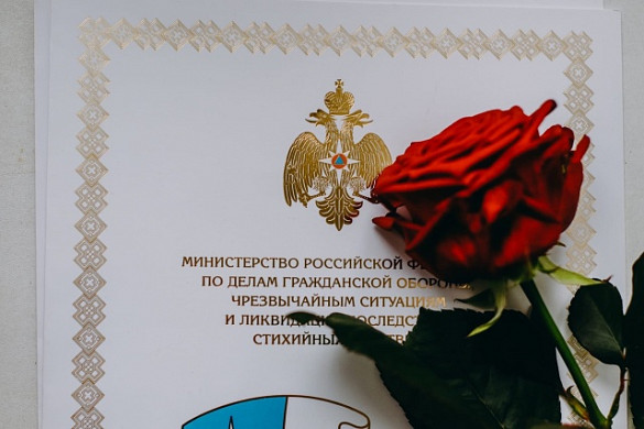 В Ивановской области наградили ликвидаторов лесных пожаров в Южском районе